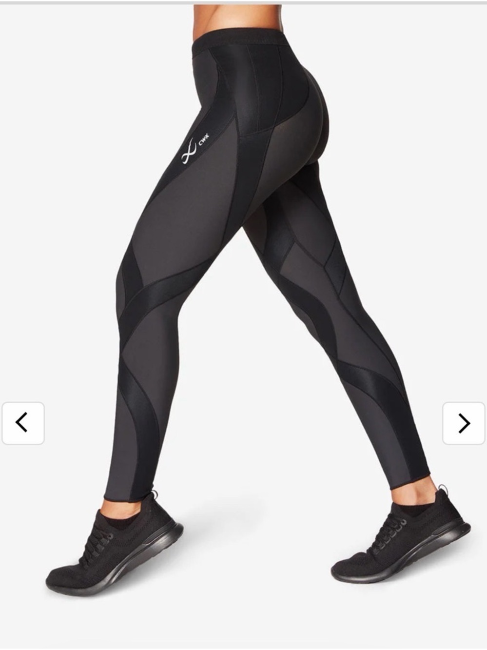 Wacoal Black & Charcoal Sculpting Performance Leggings